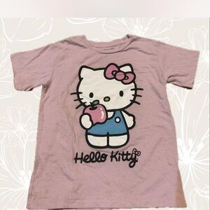 Hello Kitty Lavender Tee with Cute Graphic
